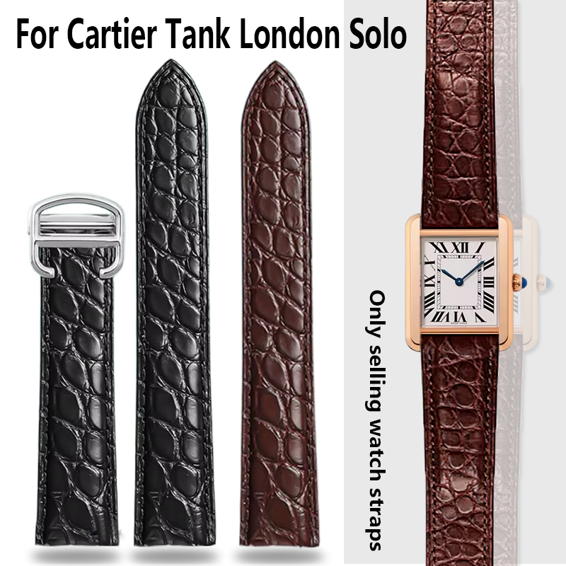 Men'S Accessories Cartier - Correa de reloj de cocodrilo 16