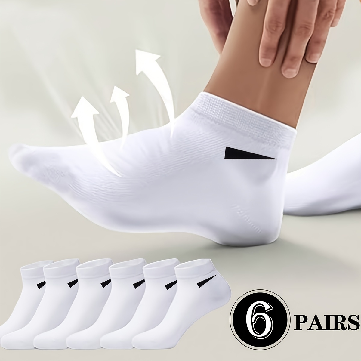 Men Accessories All - 6/12 calcetines invisibles unisex de corte