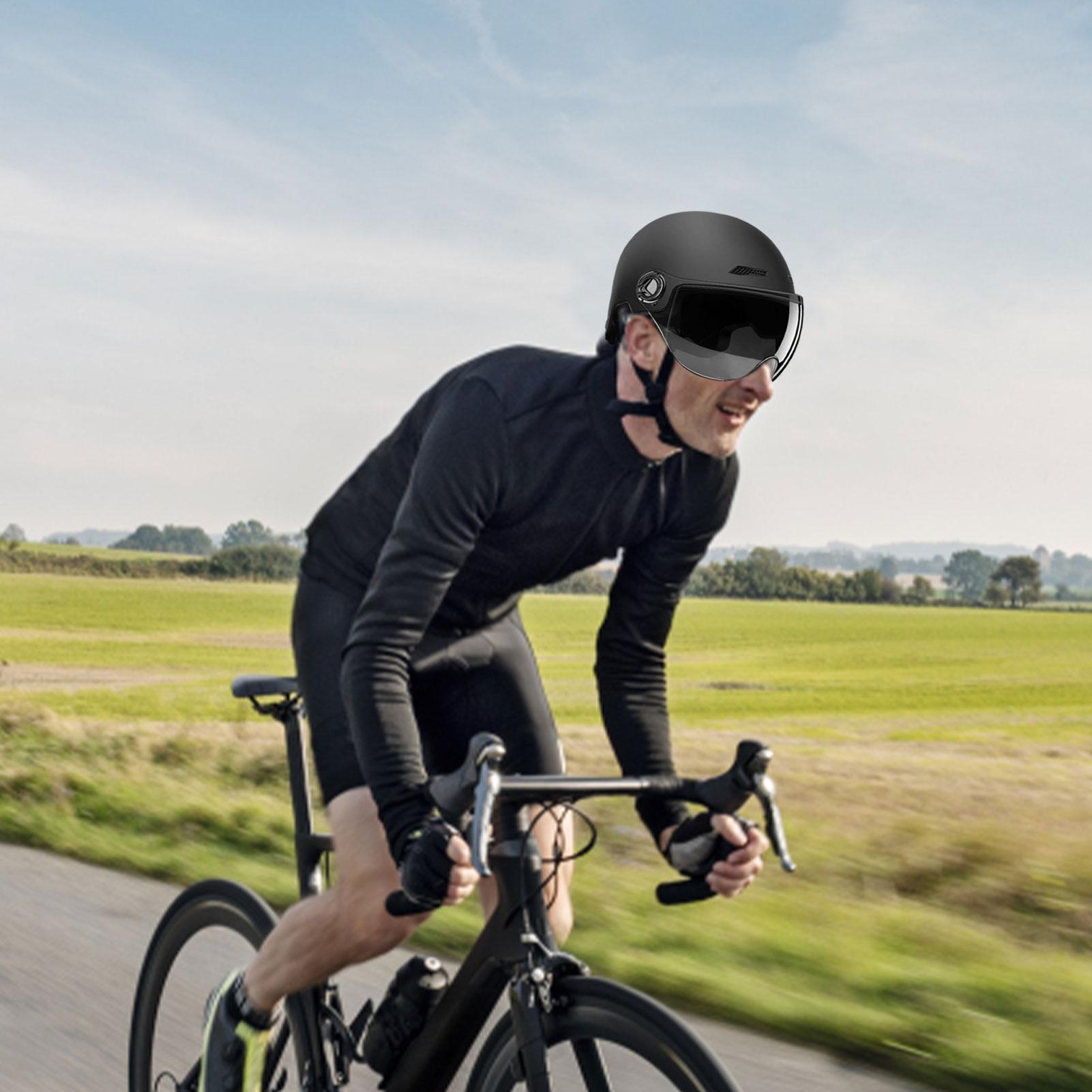 Men Accessories All - Casco de bicicleta con visera para