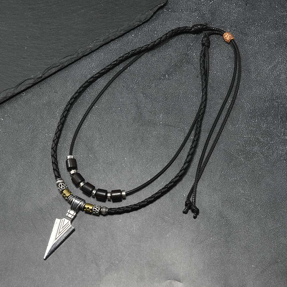 Men Accessories Neck Chain - Collar Vikingo con Punta de Flecha