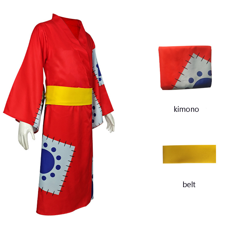 Luffy Cosplay Anime Monkey D L - Men'S Kimono Accessories reseña y precio