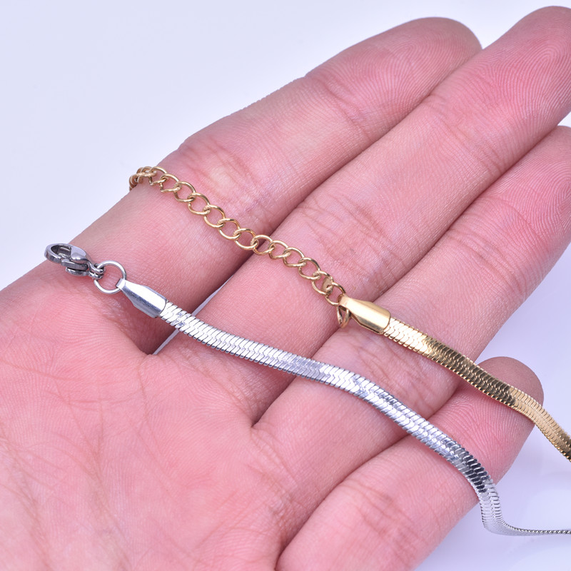 Collar de acero inoxidable par - Men Accessories Neck Chain reseña y precio