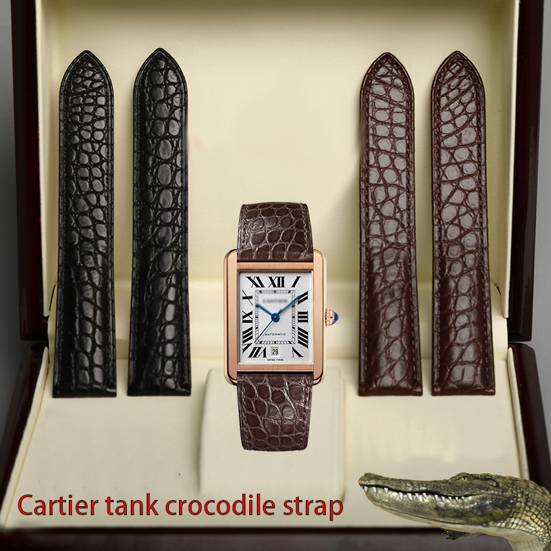 Correa de cocodrilo para hombr - Men'S Accessories Cartier reseña y precio