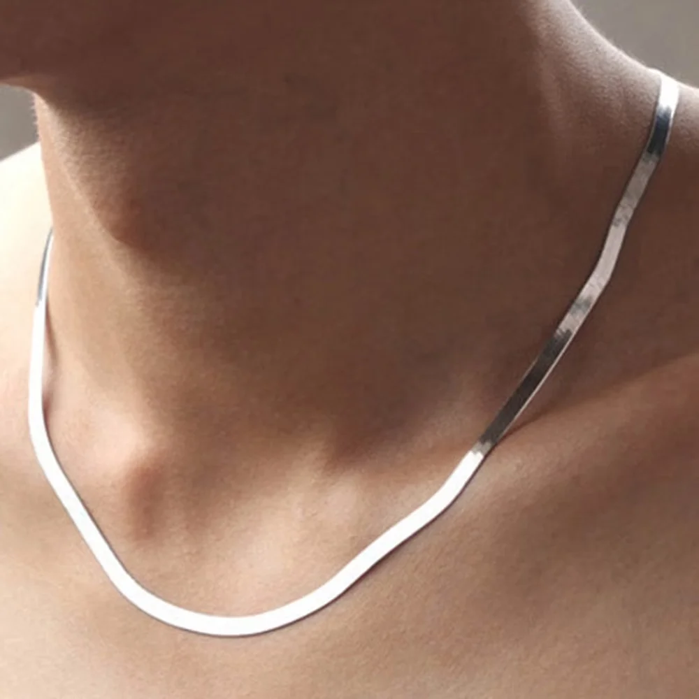 Collar de cadena de serpiente  - Men Accessories Neck Chain reseña y precio