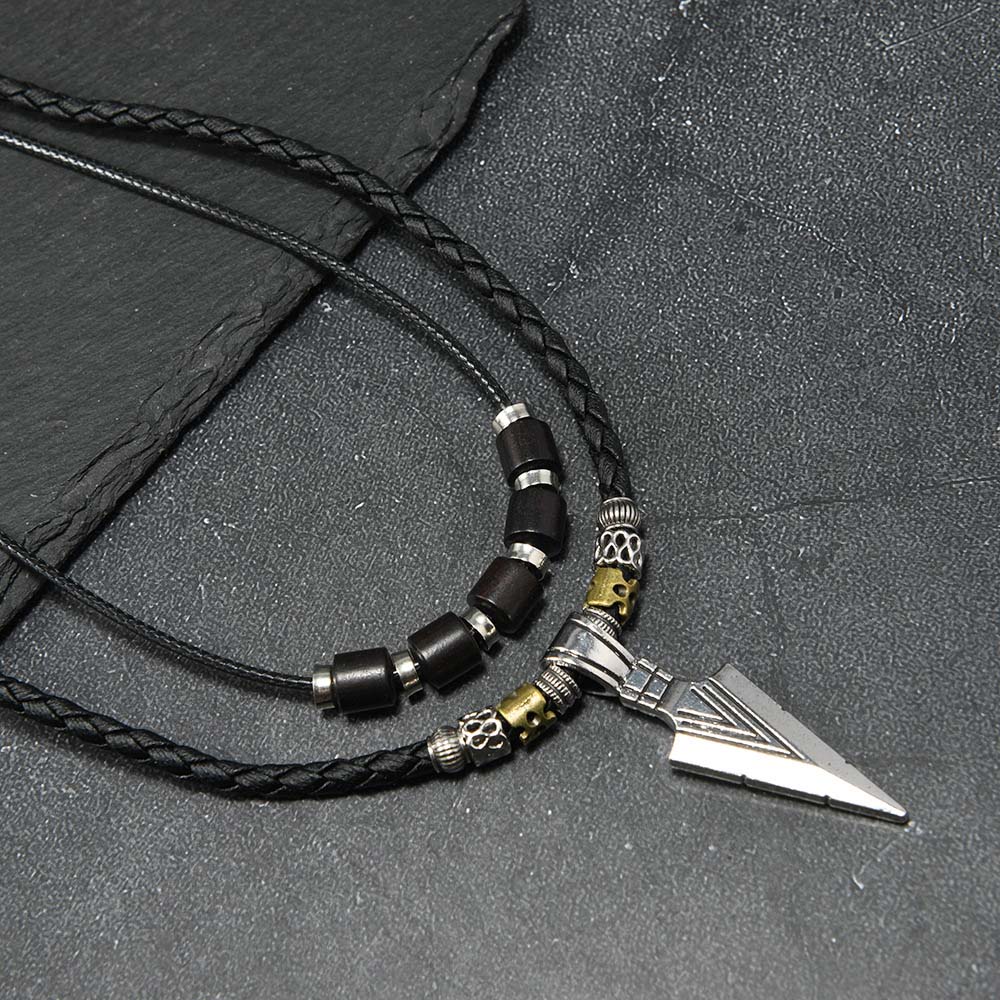 Collar Vikingo con Punta de Fl - Men Accessories Neck Chain reseña y precio